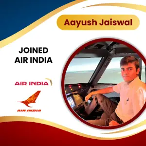 Congratulations AAYUSH JAISWAL on joining AIR INDIA.