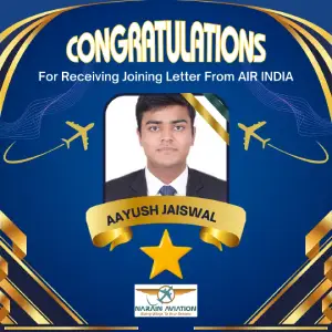 Congratulations Aayush for joining Air India