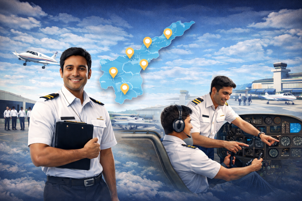 Top 10 Commercial Pilot Training Institutes in Andhra Pradesh