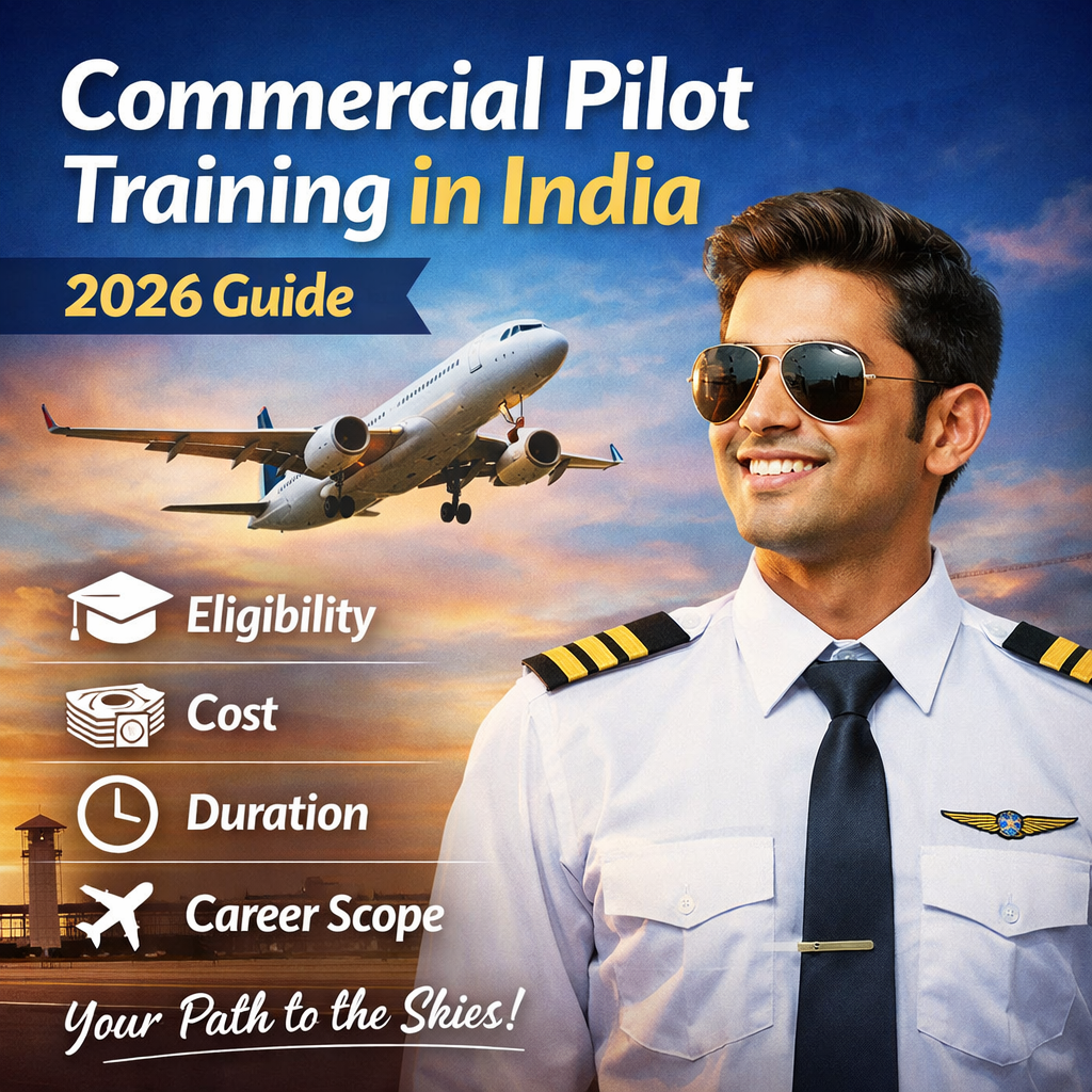 Commercial Pilot Training in India: Eligibility, Cost, Duration & Career Scope (2026 Guide)