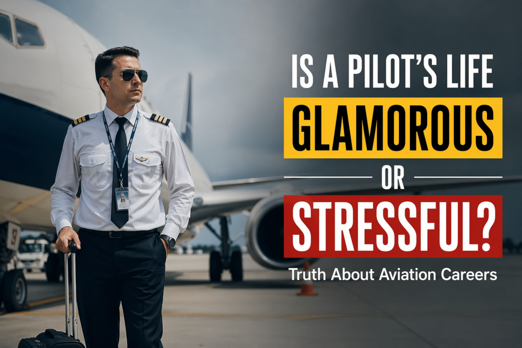 Is a Pilot’s Life Glamorous or Stressful? Truth About Aviation Careers