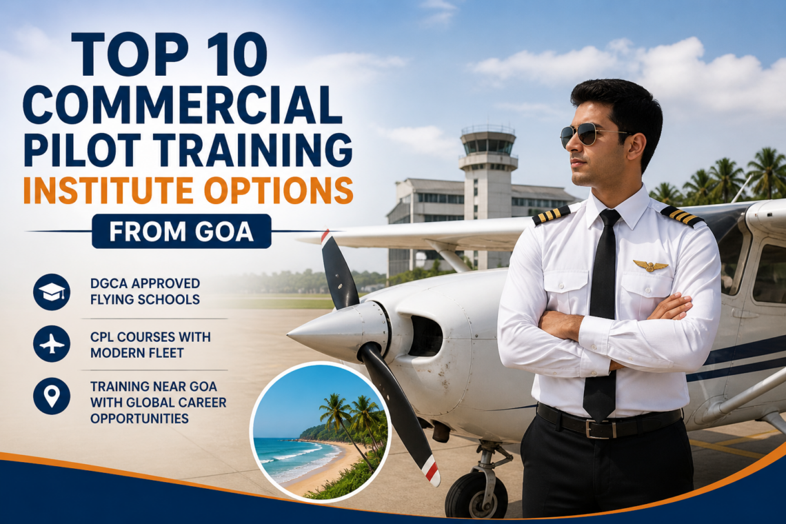 Top 10 commercial Pilot Training Institute options from Goa