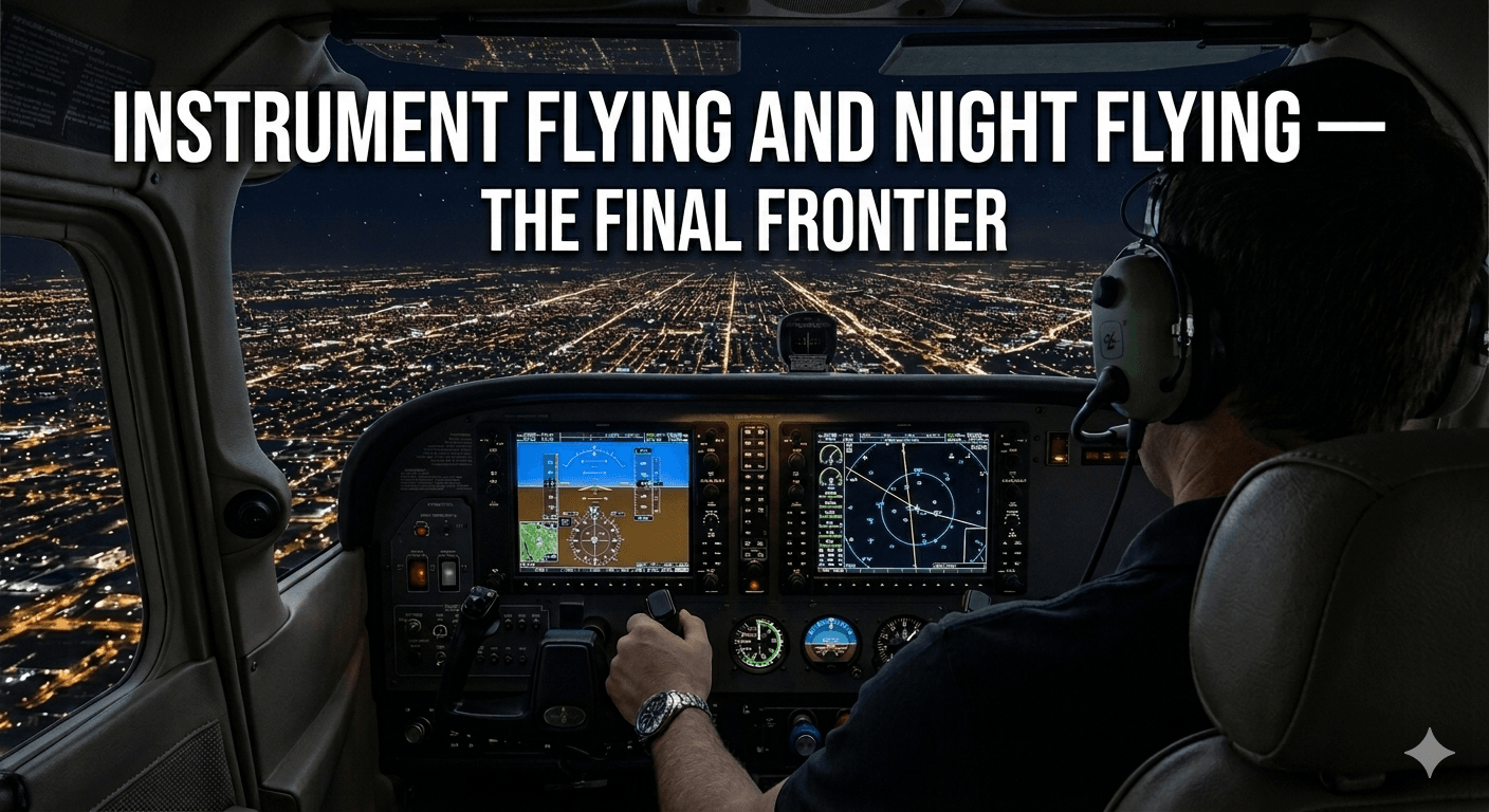 Instrument Flying and Night Flying — The Final Frontier