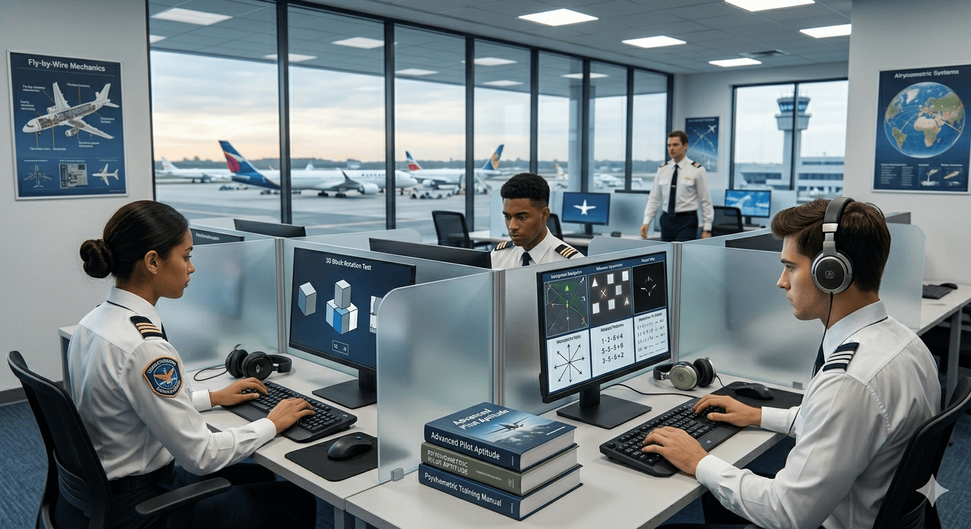 Psychometric & Aptitude Test Preparation for Cadet Pilot Programs
